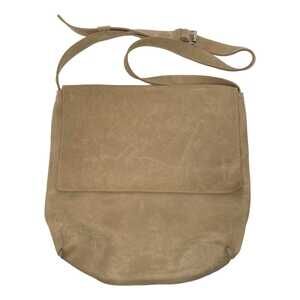 Mayko Tan Leather Crossbody Messenger Bag | Stylish Everyday Accessory